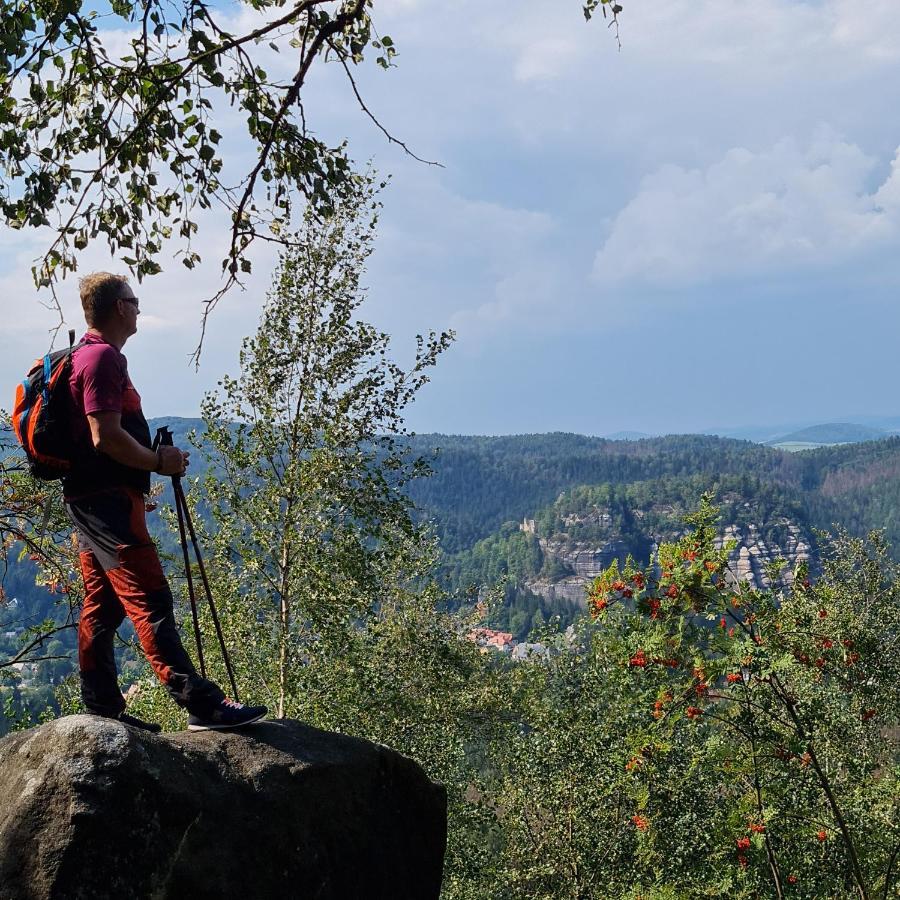 Urlaubsdomizil Am Toepfer - Ferienwohnungen In Olbersdorf エクステリア 写真