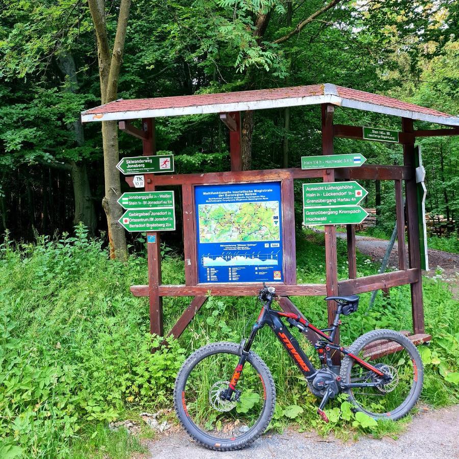 Urlaubsdomizil Am Toepfer - Ferienwohnungen In Olbersdorf エクステリア 写真