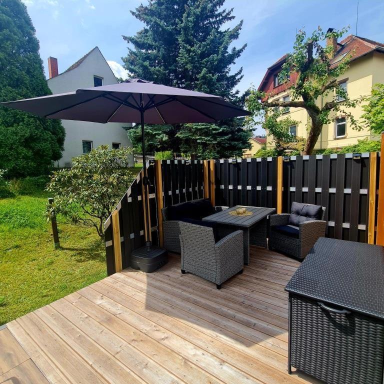 Urlaubsdomizil Am Toepfer - Ferienwohnungen In Olbersdorf エクステリア 写真